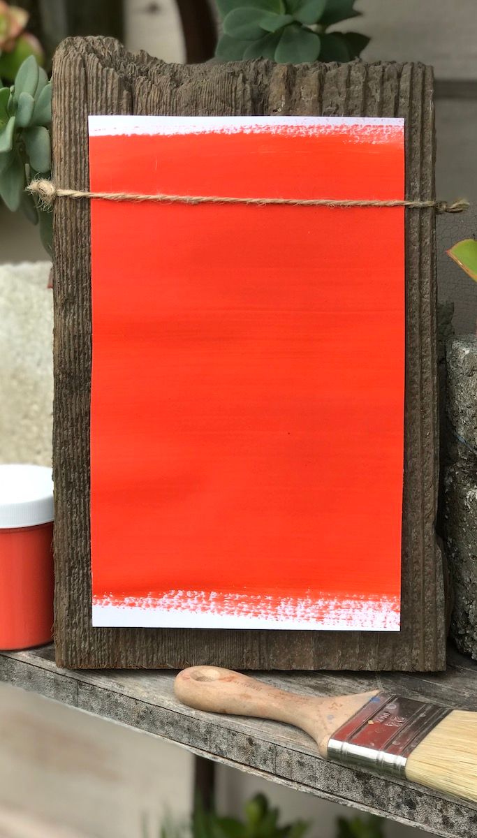 Milk Paint Molteni Orange is available at Natural Art Supplies