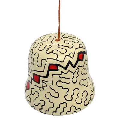 Shipibo Ceramic Bell Ornament