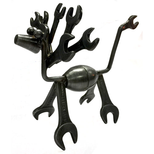 Junkyard Wrench Deer Sculpture
