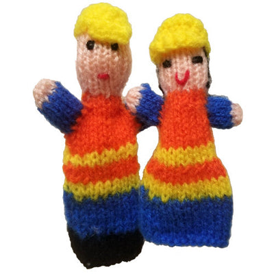 Handwoven Finger Puppets