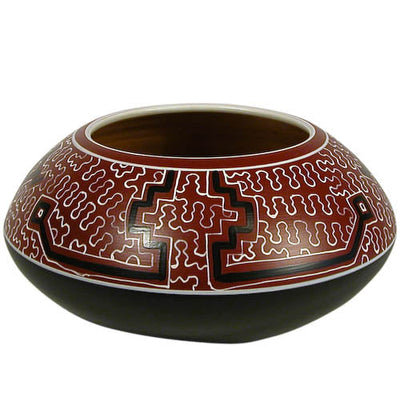 Shipibo Ceramic Round Pot
