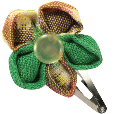 Cotton Flower Hair Clip