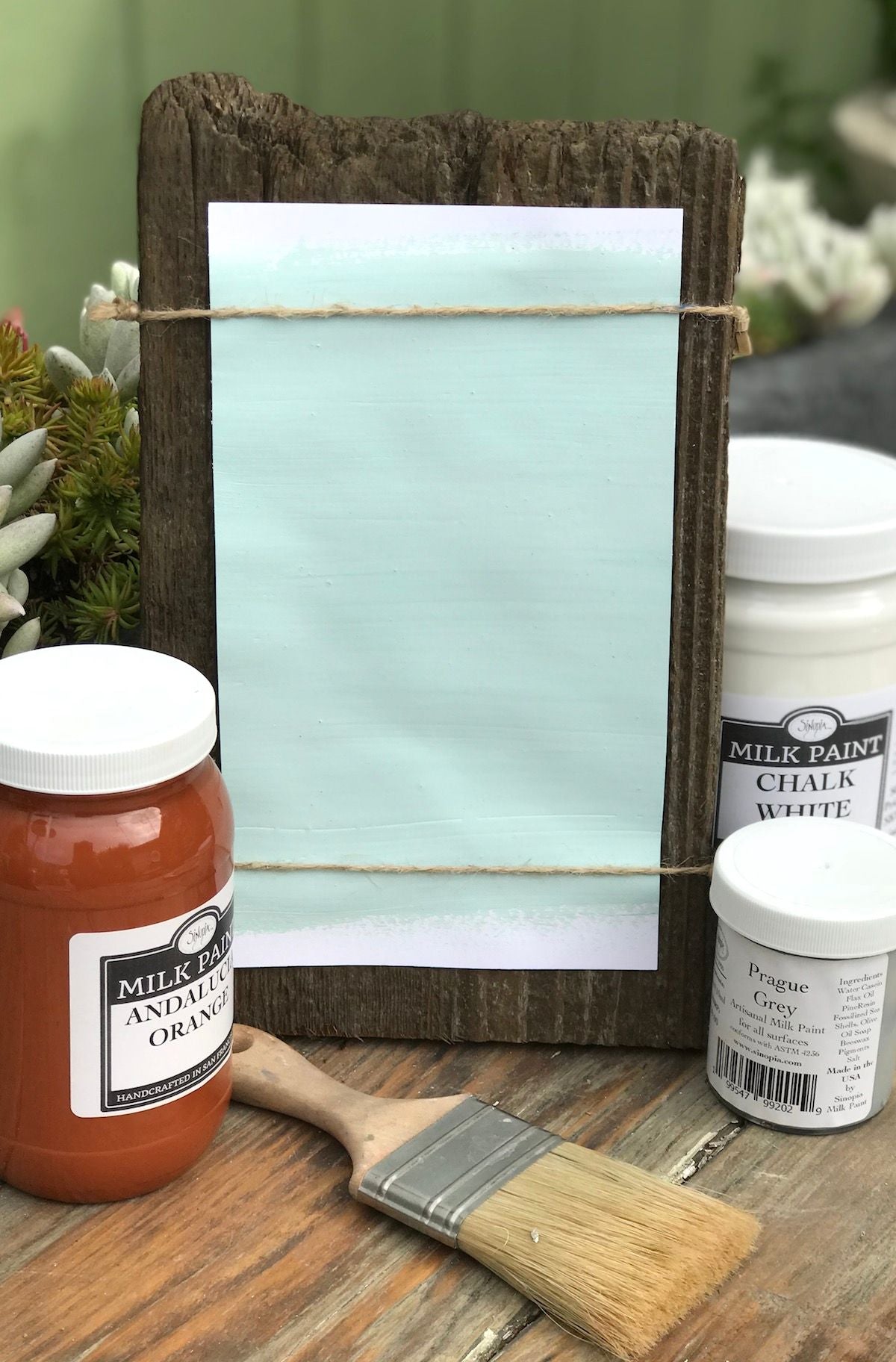 Milk Paint Rif Blue is available at Natural Art Supplies